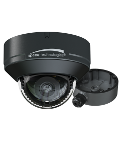 Speco O4FD2 4MP Flexible Intensifier® IP Dome Camera with Advanced Analytics, NDAA 2.8mm Lens