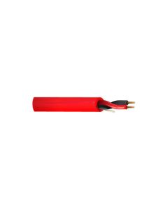 West Penn D60991SRD1000 1 Pair 16 AWG Stranded Unshielded Data Plenum Cable, 1000', Red