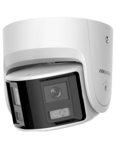 Hikvision DS-2CD2347G2P-LSU-SL-2-8mm 4 Megapixel Panoramic ColorVu Fixed Turret Network Camera with 2.8mm Lens
