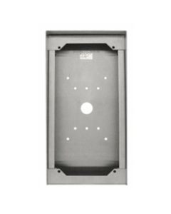 Aiphone SBX-DVF-P Stainless Steel Surface Mount Box for Card Reader Door Stations