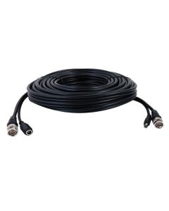 Cantek Plus CTPA-PMC-25 Analog HD Magic Cable Premade CCTV Video/Power Combo Cable, 25ft