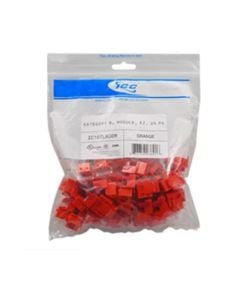 ICC IC107L6COR Module, CAT 6, EZ, 25 PK, Orange