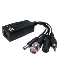 ICRealtime IVB-213VPA 1 Channel Analog Camera UTP Cat5/6 PoE Balun, Sold In Pairs