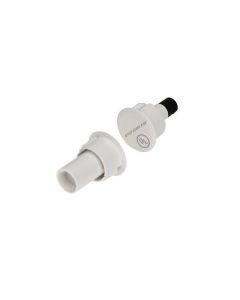 Seco-Larm SM-4104-TQ/W 3/4" Steel Door Recessed-Mount Magnetic Contact Switch, White