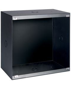 Bogen BBFM6 Flush Mount Enclosure for FMH15T Horn Loudspeaker, Black