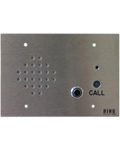 Alpha SS911 1 Call Button Sub Station, Flush
