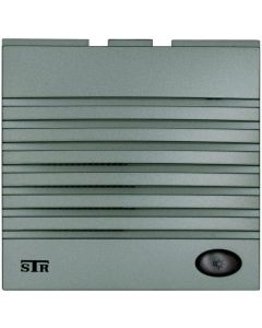Alpha TSMET ECall Tone Speaker Module, Titan Used with Titanium Modular Style Panel Frame(S) and with Elm116 (16-L.E.D.) Module(S)