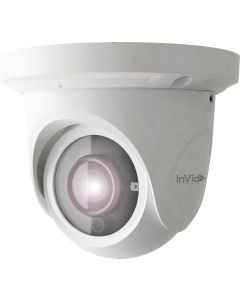 InVid PAR-C2TXIR28 1080p HD-TVI/AHD/Analog IR Dome Camera, 2.8mm