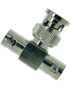 Alpha CONN309 2 Female, 1 Male BNC T Connector