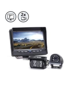 RVS RVS-7706135 620 TVL Backup Camera System with Side Camera, 2.5mm Lens