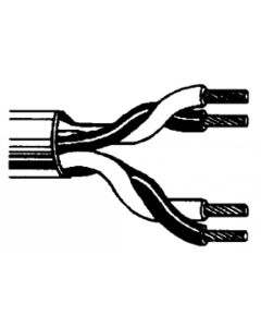 Alpha 2PRJ-200 22AWG 2 Twisted Pair Cable 200' Coil