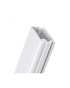 Wire Trak FE0001200RG 2" X 1" Solid Duct, 16/Package, Gray