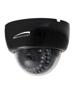 Speco HLED33DTB 1080p HD-TVI Indoor IR Dome Camera, 2.8-12mm Lens, Black Housing