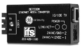 GE Security Interlogix DE7210M Mini Optical Ethernet Media Converter, MM, (1) 1300Nm DE7210M by Interlogix