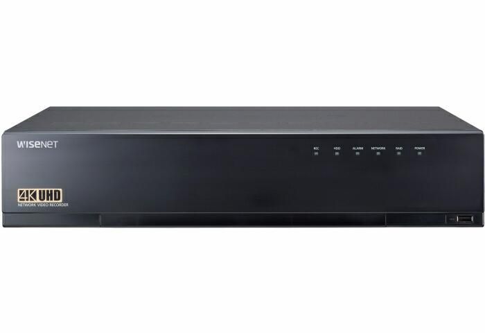 Hanwha Vision XRN-2011A-24TB 32 Channels 4K 256Mbps Network Video Recorder with RAID5, 24TB XRN-2011A-24TB by Hanwha Vision
