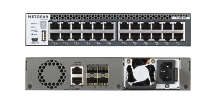 Kramer M4300-24X 24 x 10G Including 24 x 10G BASE-T and 4 Shared SFP+ Layer 3 M4300-24X by Kramer