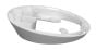 ATV HDA401 Wedge Mount for use with Dome Cameras, White HDA401 by ATV