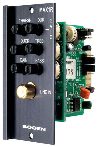 Bogen MAX1R Mono Auxiliary Input Module MAX1R by Bogen