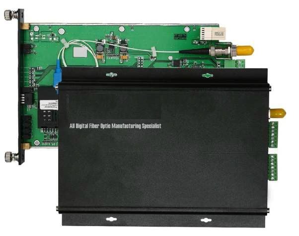 American Fibertek FT010DB-SSTR 1 Channel Bi-directional Data Transceiver, Single Mode FT010DB-SSTR by American Fibertek