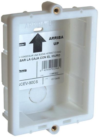 Alpha NCEV-90CS GB2 Flush Back Box, 1-Module NCEV-90CS by Alpha