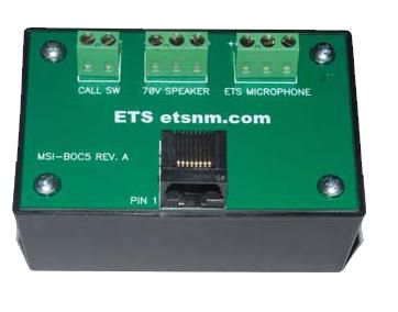 ETS MSI-BOC5 CAT5 Breakout Box For Separate Microphones And Speakers MSI-BOC5 by ETS