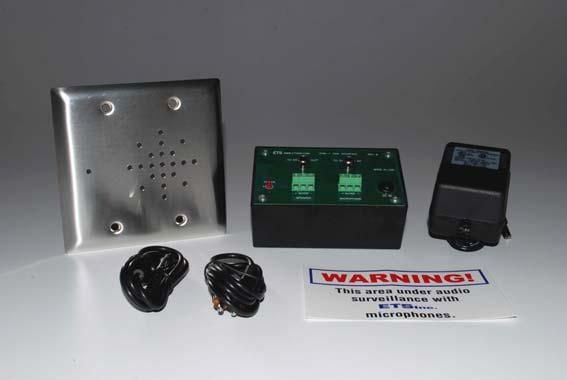 ETS STWI5 1 STW1 Microphone Speaker STWI-1 DVR Interface Box STWI5 by ETS