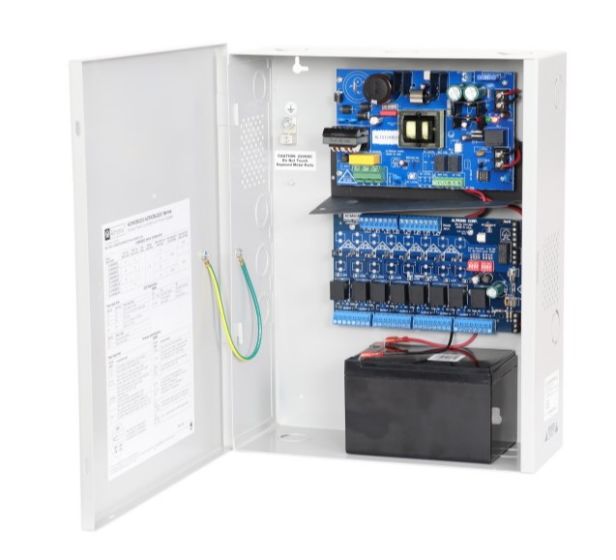 Altronix AL1012ACMCB220 Access Power Controller w/ Power Supply/Charger, 8 PTC Class 2 Relay Outputs, BC400 Enclosure AL1012ACMCB220 by Altronix
