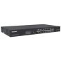 Intellinet 561419 IPS-20G02-300W 16-Port Gigabit Ethernet PoE+ Switch with 4 RJ45 Gigabit and 2 SFP Uplink Ports 561419 by Intellinet