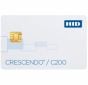 HID 402340B Crescendo 2300, Dual Interface, Mifare Classic 4K, Blank 402340B by HID