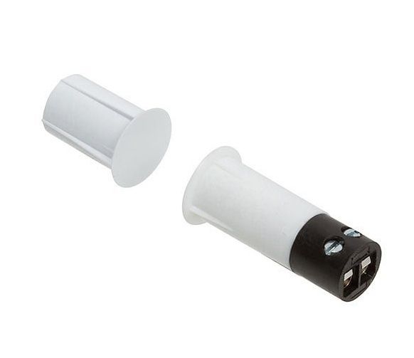 Nascom NC1175TW-SWFB Recessed 3/8" Stubby Terminal Press Fit Open Loop Switch, White NC1175TW-SWFB by Nascom