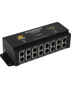 Ditek DTK-WM8NETS 8 Channel Wall Mount Shielded Network Surge Protector