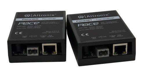 Altronix PACE1KRT Long Range Single Pair Ethernet Adapter Kit, 1000m over twisted pair (UTP), 10Mbps PACE1KRT by Altronix