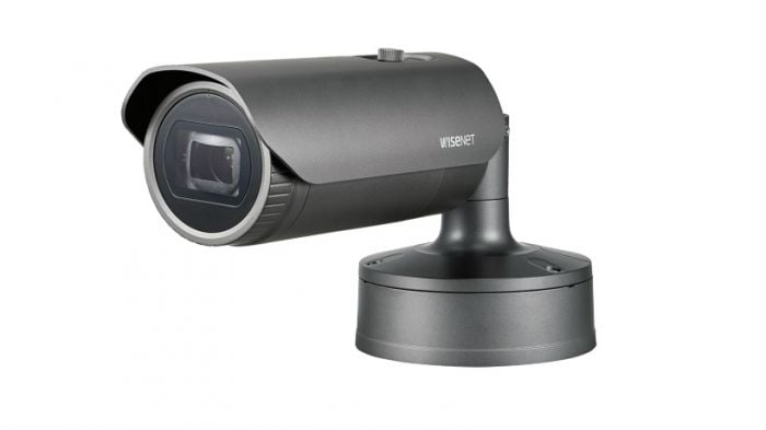 Samsung XNO-6085R 2 Megapixel Network Outdoor Bullet Camera, 4.1-16.4mm Lens XNO-6085R by Hanwha Vision