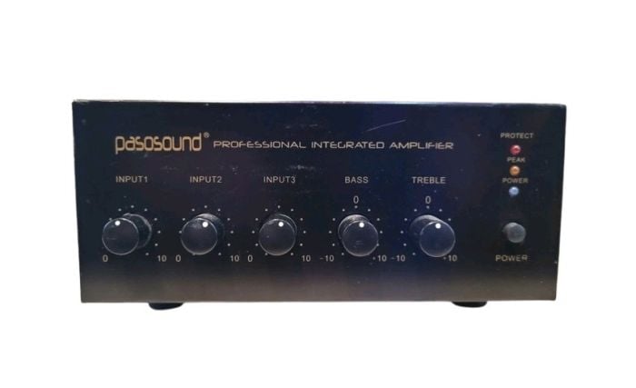 Alpha D3060 60 Watt PA Amplifier, 1 Microphone, 2 Auxiliary D3060 by Alpha