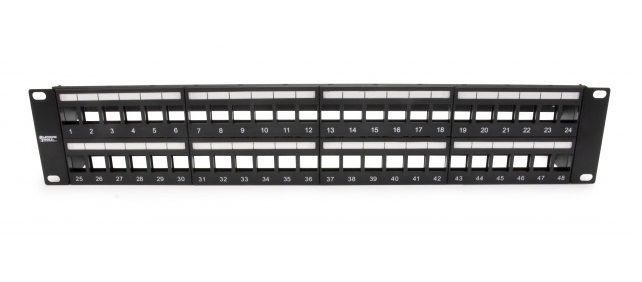 Platinum Tools 643-48U 48 Port Unshielded Unloaded Patch Panel 643-48U by Platinum Tools