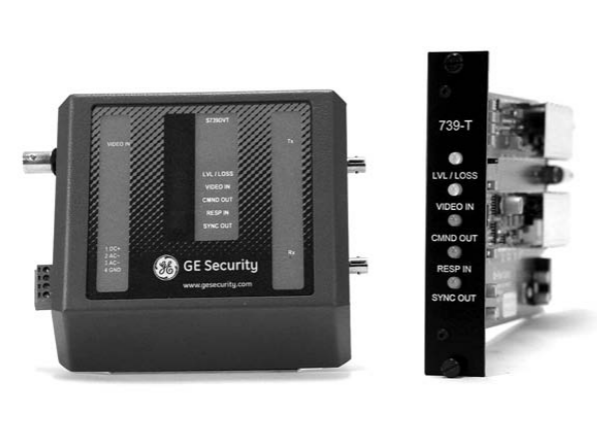 GE Security S7739DVR-RST1 SM Video with Up-The-Coax Data, Rx, Rack S7739DVR-RST1 by Interlogix