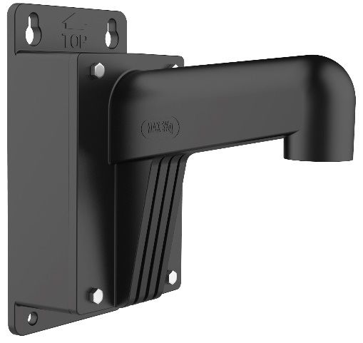 Hikvision WMLB Long Wall Mount with Junction Box, Black WMLB by Hikvision