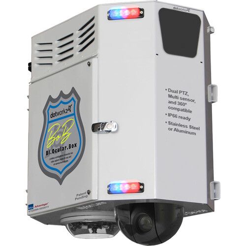 Dotworkz BOB-BASE IP66 City Surveillance POD CCTV Camera Cabinet Housing BOB-BASE by Dotworkz