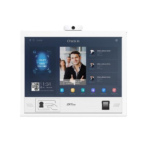 ZKAccess SF1013A+ Android-based Face Recognition, Body Temperature + Mask Detection SF1013A+ by ZKAccess