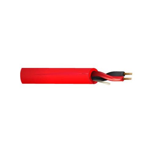 West Penn D60991RD1000 1P 16G Solid, Unshielded Fire Alarm Cable, Red, 1000' D60991RD1000 by West Penn