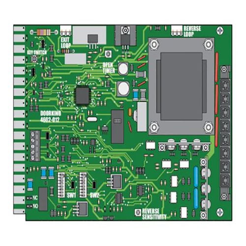 DoorKing 4602-012 Circuit Board for Models 9100 and 9150 Slide Gate Openers 4602-012 by DoorKing