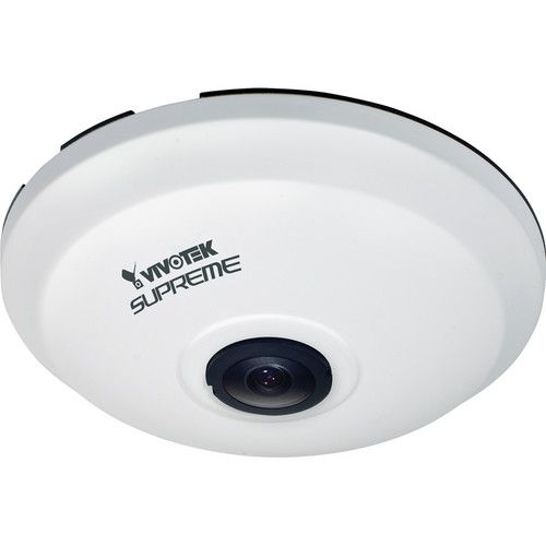 Vivotek FE8172 5 Megapixel 360 Degree Surround View Fisheye Fixed Dome Network Camera, 1.05mm Fisheye Lens FE8172 by Vivotek