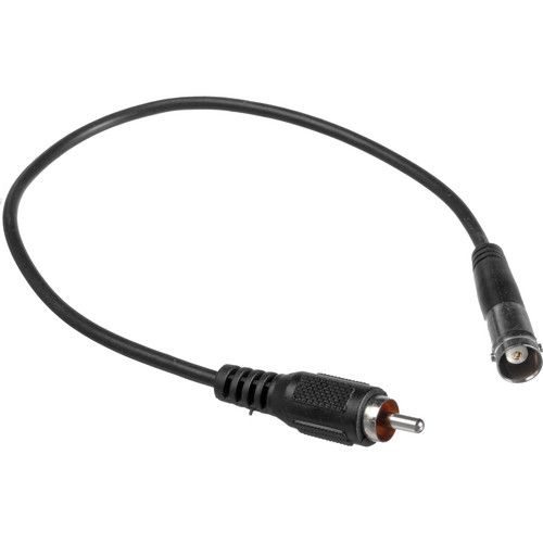 MG Electronics AC-3 BNC Female to RCA Male Adapter Cable, 12" AC-3 by MG Electronics