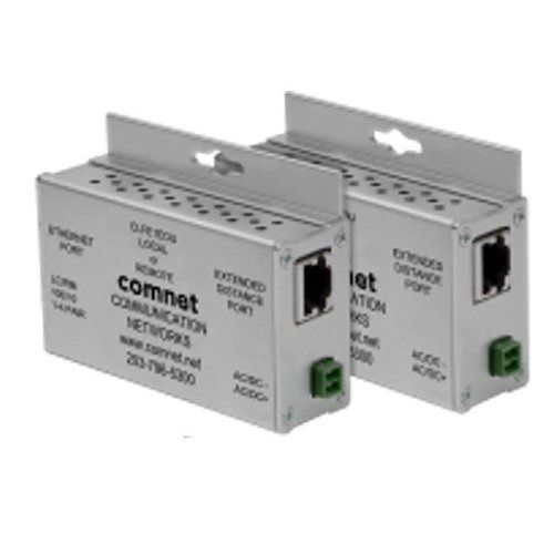 Comnet CLKFE1EOU Copperkit Two Single Channel Ethernet UTP Extenders CLKFE1EOU by Comnet