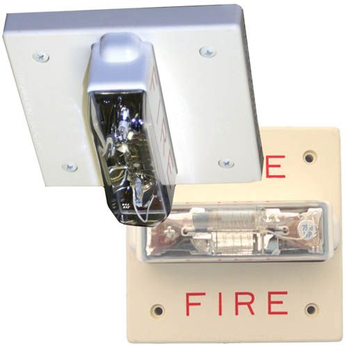 Bosch RSSWP-2475C-FW Ceiling-Mount Weatherproof Strobe, White RSSWP-2475C-FW by Bosch
