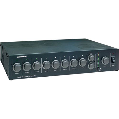 Bogen V60 Power Vector Modular Input Amplifier, 60W V60 by Bogen