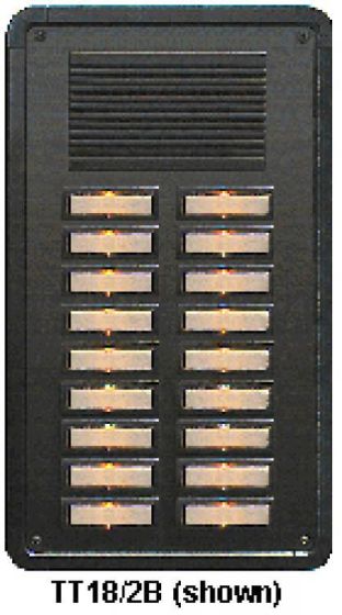Alpha TT10-2BS 10 Button Only Panel Flush, Brown TT10-2BS by Alpha