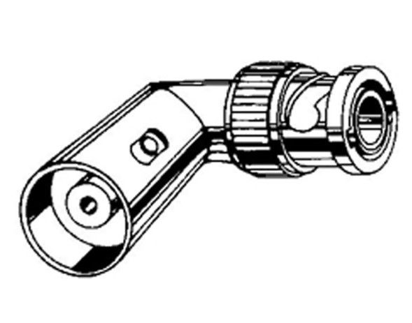 Vitek VT-BNC-RA-ADPTR100 BNC Right Angle Adapter, 100 Pack VT-BNC-RA-ADPTR100 by Vitek