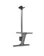 Peerless-AV MOD-FPSKIT100-CPF 75" Chrome Flat Panel Ceiling Mount, 1m Height MOD-FPSKIT100-CPF by Peerless-AV
