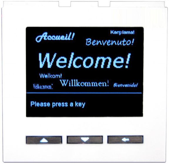 Alpha DBM40W Display Module Digitdial, White DBM40W by Alpha